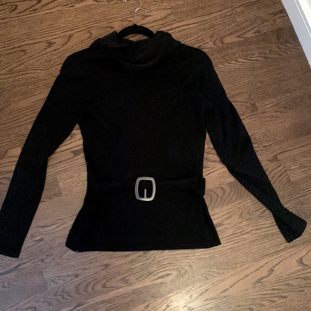 Fall turtle neck with belt